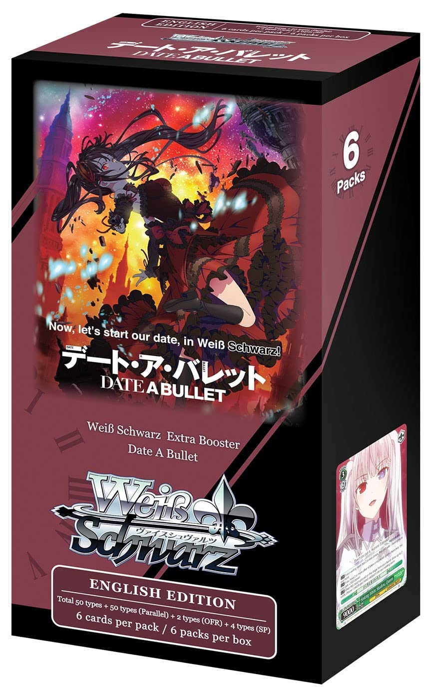 Amazon.com: Weiss Schwarz: Date A Bullet Extra Booster : Toys & Games